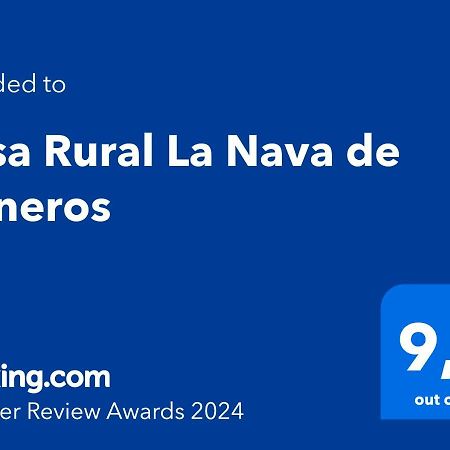 Casa Rural La Nava De 티즈네로스 외부 사진